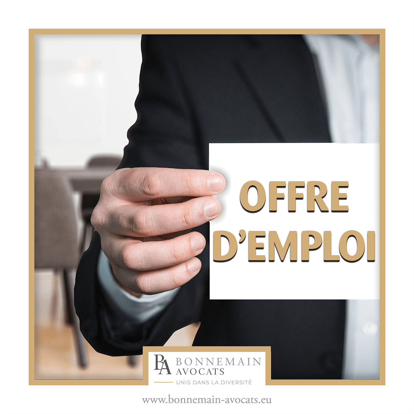 OFFRE D’EMPLOI – SECRETAIRE JURIDIQUE – CDD 7 mois