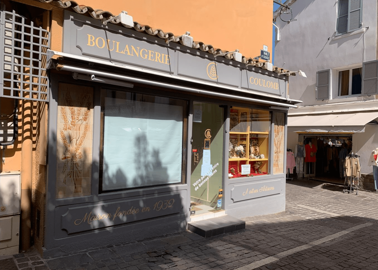 AVIS D’APPEL D’OFFRES BOULANGERIE COULOMB SAINTE-MAXIME